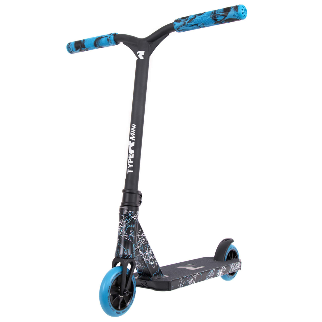 ROOT INDUSTRIES Type R Scooter Blue Splatter Mini Version