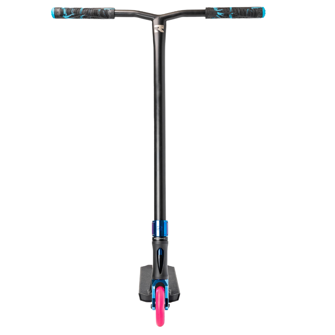 ROOT INDUSTRIES Custom Scooter Titanium Lotus Blue/Pink