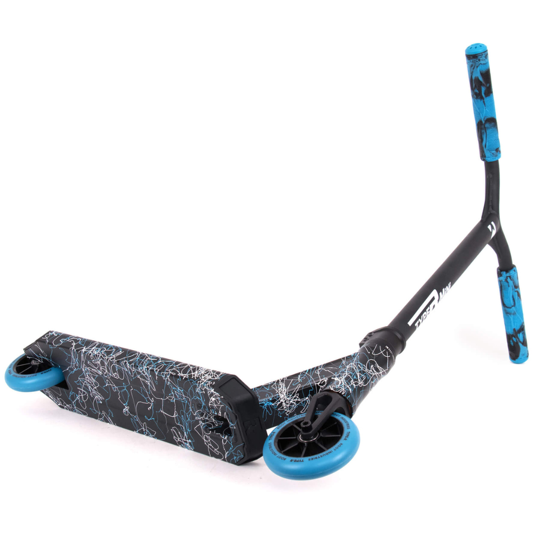 ROOT INDUSTRIES Type R Scooter Blue Splatter Mini Version