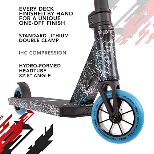 Type R Pro Scooter - Blue Splatter
