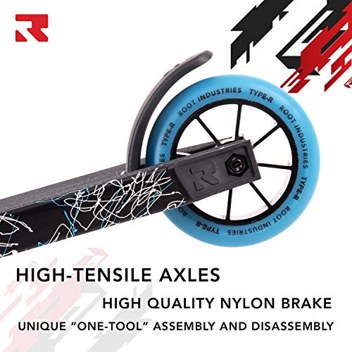 Type R Pro Scooter - Blue Splatter