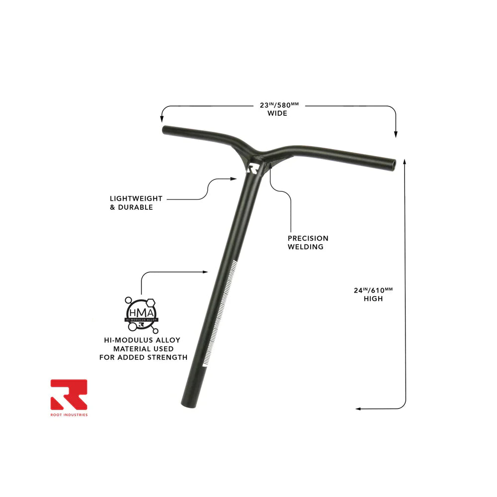 Invictus HMA 24" Y-Bar - Black