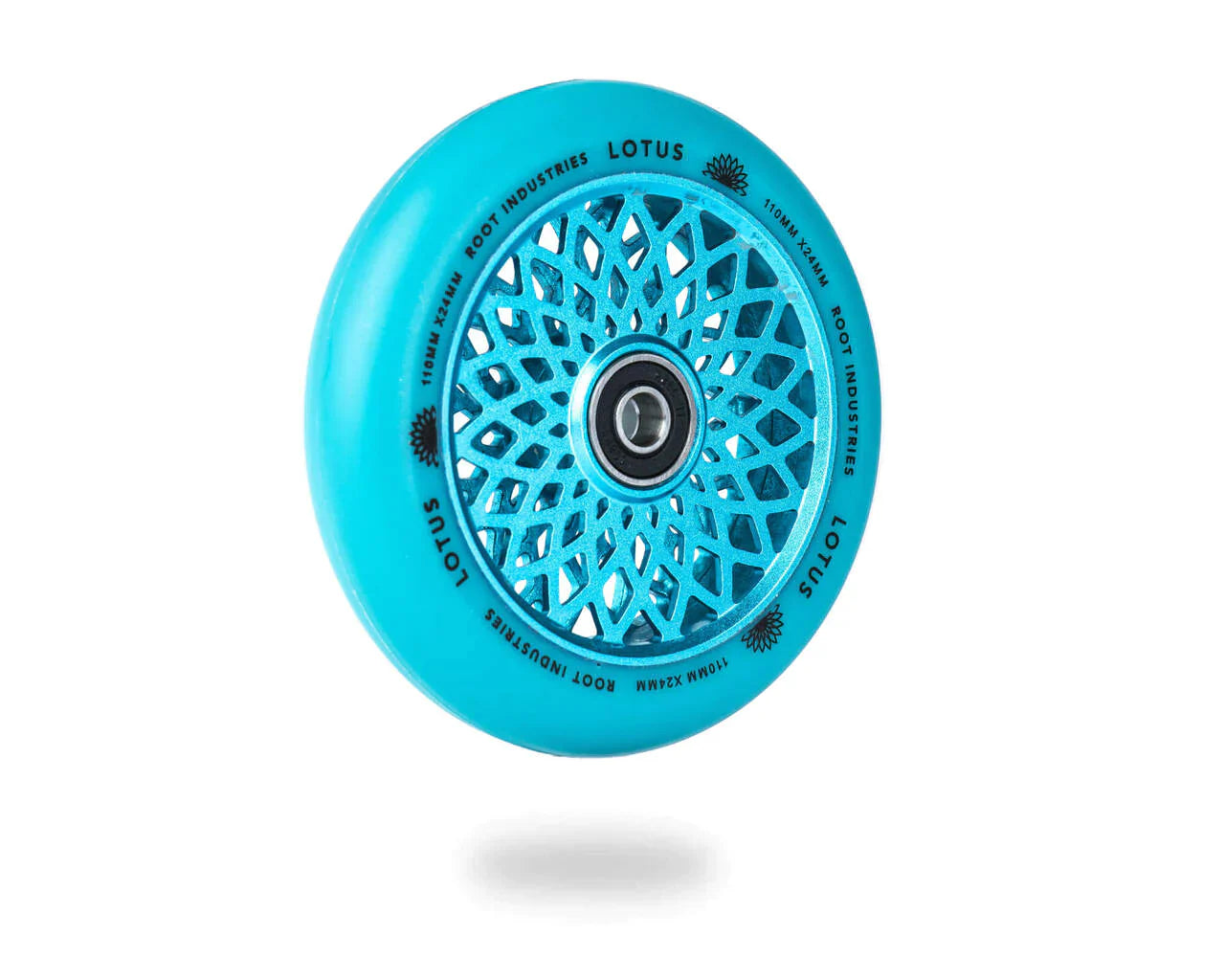 Lotus 110mm Wheels - Blue/Blue