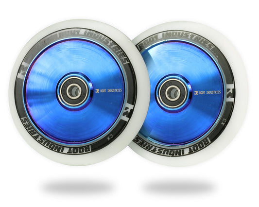 AIR 110mm Wheels - White/Blu-ray