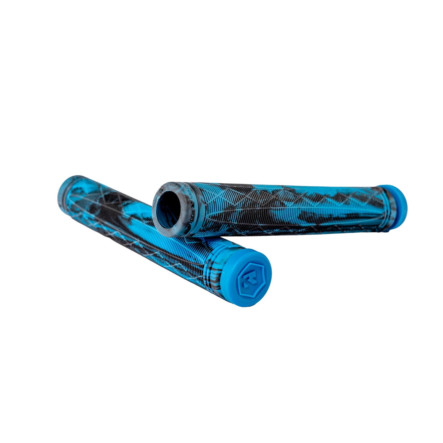 Root Industries FRACTAL Grips - Blue/Black