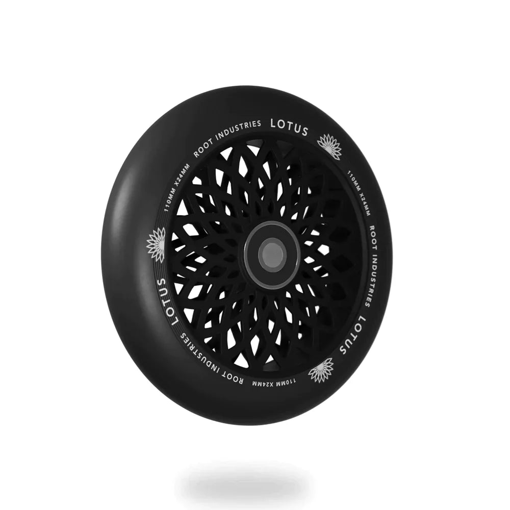 Lotus 110mm Wheels - Black/Black