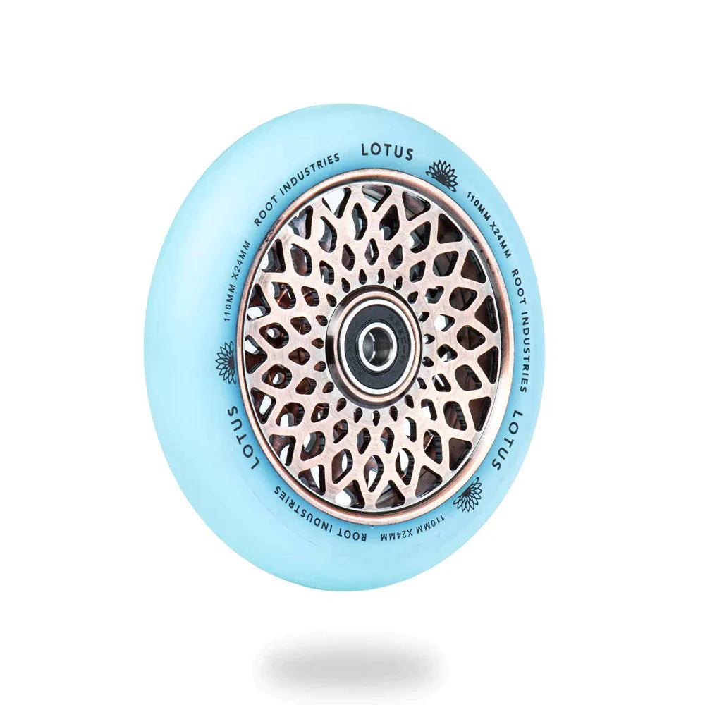 Lotus 110mm Wheels - Isotope/Copper