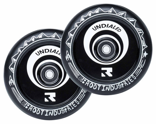 AIR 110mm Wheels - Undialed White/Black