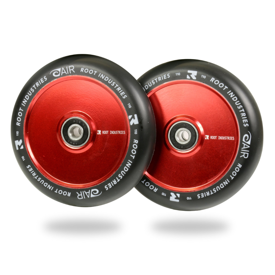 AIR 110mm Wheels - Black/Red