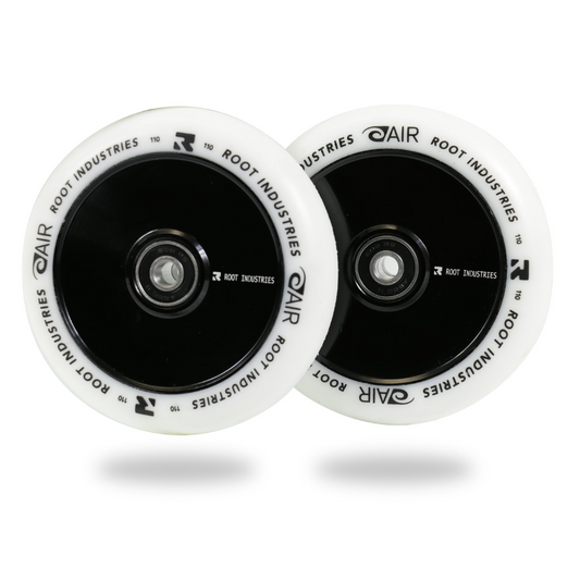 AIR 110mm Wheels - White/Black