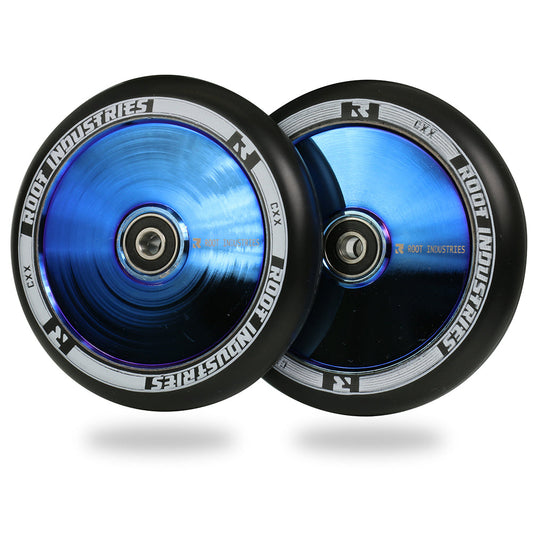 AIR 120mm Wheels - Black/Blu-ray