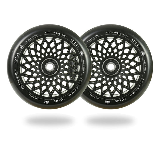 Lotus 120mm x 30mm Wheels - Black