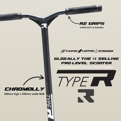 Type R Pro Scooter - Black Matte