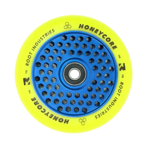 HoneyCore 110mm Wheels - Yellow/Blue