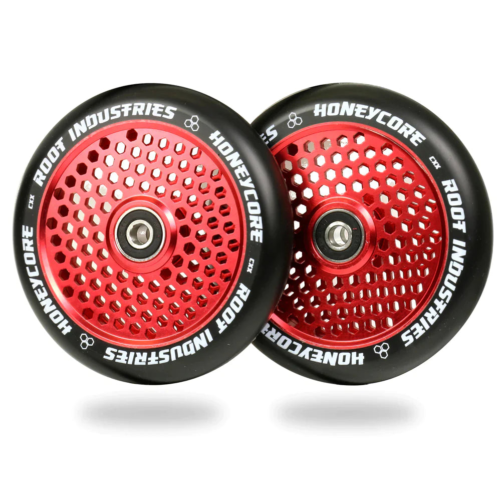 ROOT INDUSTRIES Honeycore Wheels 120mm Black / Red