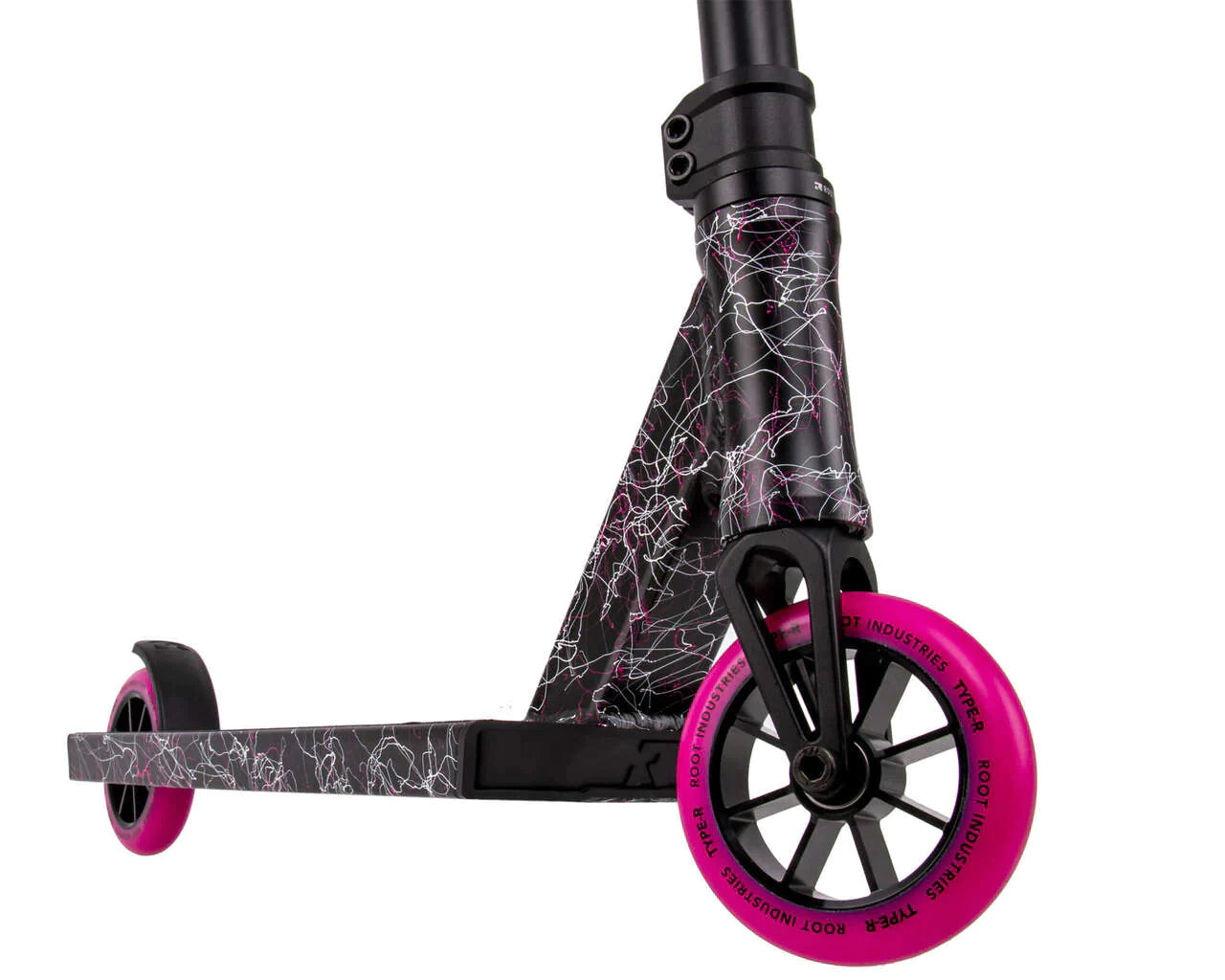 ROOT INDUSTRIES Type R Scooter Pink Splatter Pro Model